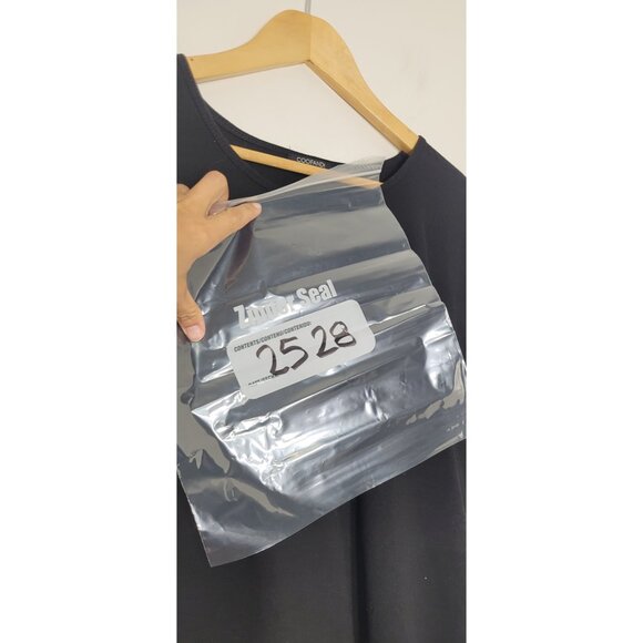 Coofandy Black Short Sleeve Crew Neck Loose Fit Basic Causal T-Shirt Size Large - Picture 11 of 11